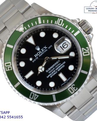 ROLEX Submariner 16610LV RRR Serial M Kermit 2008