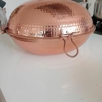 splendida pentola paella in rame