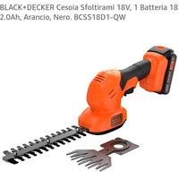 TAGLIA SIEPI A BATTERIA 18 VOLT BLACK & DECKER 