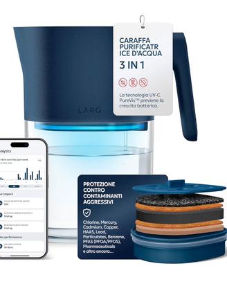 Caraffa filtrante Larq Pure Vis