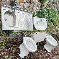 Igienici Sanitari Lavello Lavandino Water Bidet