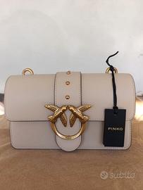 Pinko Love One Mini beige/grigio fumo NUOVA
