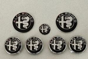 "Kit fregio stemmi loghi alfa romeo Mito Giulietta