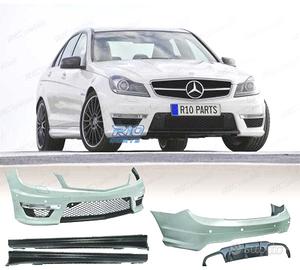 KIT CARROZZERIA MERCEDES C W204 11-15 LOOK AMG C63