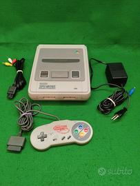 Console SNES SUPER NINTENDO model SNSP001A UKV PAL