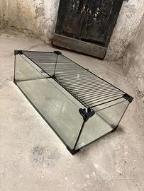 Acquario nero per tartarughe Zolux 36 litri