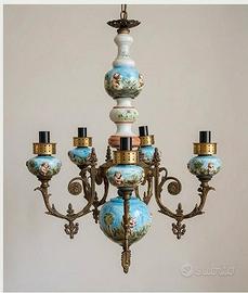 lampadario Capodimonte 