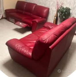 Divano in pelle natuzzi