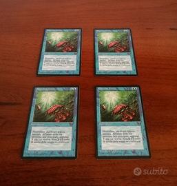 Mtg lotti carte blu vintage