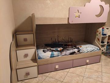 letto a castello + materasso