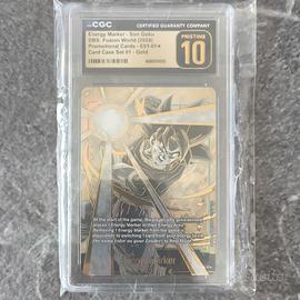 Energy Marker Son Goku E01-01* CGC 10 Pristine 