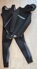 Cressi Fisterra muta sub 8 mm