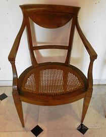 poltrona direttorio del 1700