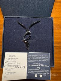 Collana Bliss (by Damiani) in acciaio con diamante