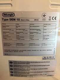 Deumidificatore DeLonghi Type DEM 10