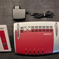 Kit modem Fritzbox 3490 e Repeater 1750E