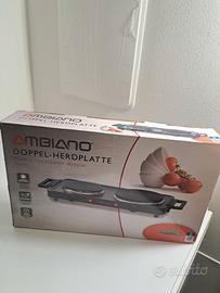 Piastra riscaldante doppia. Nuova