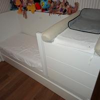 letto - culla - fasciatoio trasformabile 