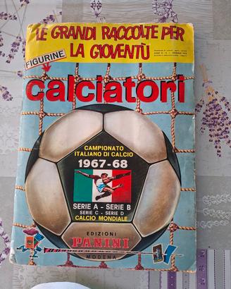 Album figurine Calciatori Panini 1967/68