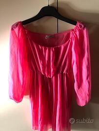 Camicetta rosa fucsia di Nara camicie