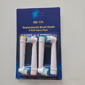 Testine di ricambio compatibili oral b (non io)