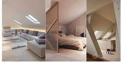 Loft ristrutturato a nuovo e arredato