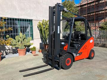 Carrello elevatore usato Linde H25D Evo triplex