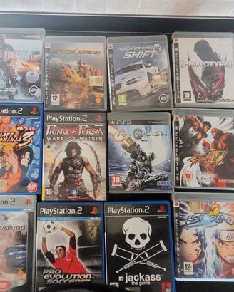 Lotto videogiochi ps2 e ps3