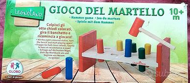 Gioco del martello in legno