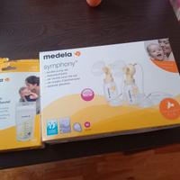 Set doppio allattamento e sacchetti per latte