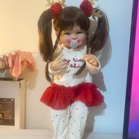 Bambola reborn 55 cm in silicone