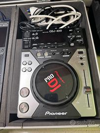 Coppia Pioneer CDJ 400