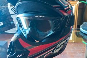 casco cross taglia XL 