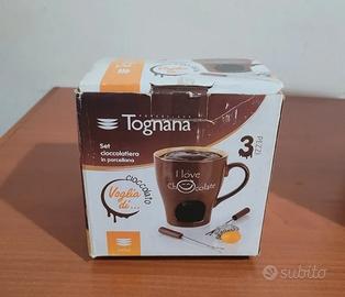 Tognana Cioccolatiera con 2 forchettine I love cho
