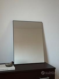 Specchio grande cornice legno