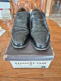 Scarpe in cuoio nero anni 80-90 taglia 40