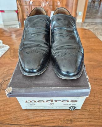 Scarpe in cuoio nero anni 80-90 taglia 40