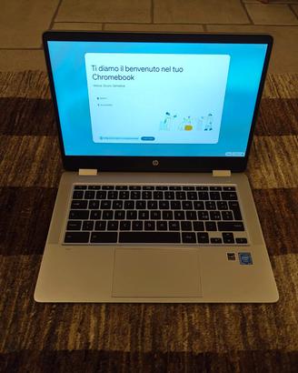 HP Chromebook x360 14a-ca0008nl