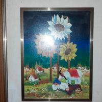 Quadri con autenticità e antichi ferri da stiro