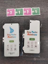 pellicola anteriore e posteriore per Samsung s21