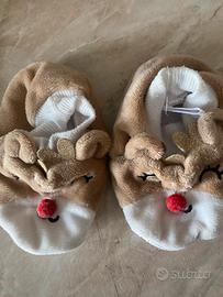 Calzini/ciabattine antiscivolo renna