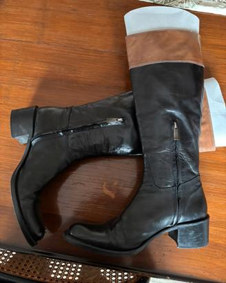 Stivali in vera pelle 39