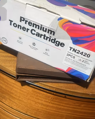 1 toner nuovo compatibile brother TN2420x stampant