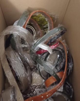 Set 20 cinture donna miste varie modelli e colori 