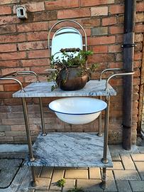 lavabo completo vintage 
