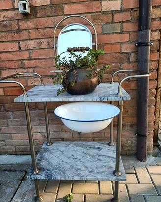 lavabo completo vintage 
