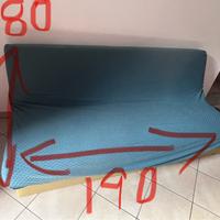 Divano letto con contenitore