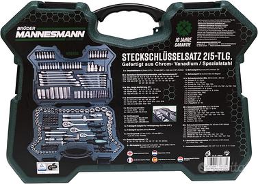 Mannesmann M98430 Set Attrezzi 215 Pezzi Valigetta
