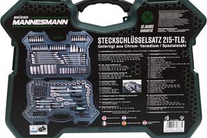 Mannesmann M98430 Set Attrezzi 215 Pezzi Valigetta