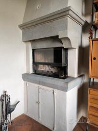 camino ventilato piazzetta multifuoco 